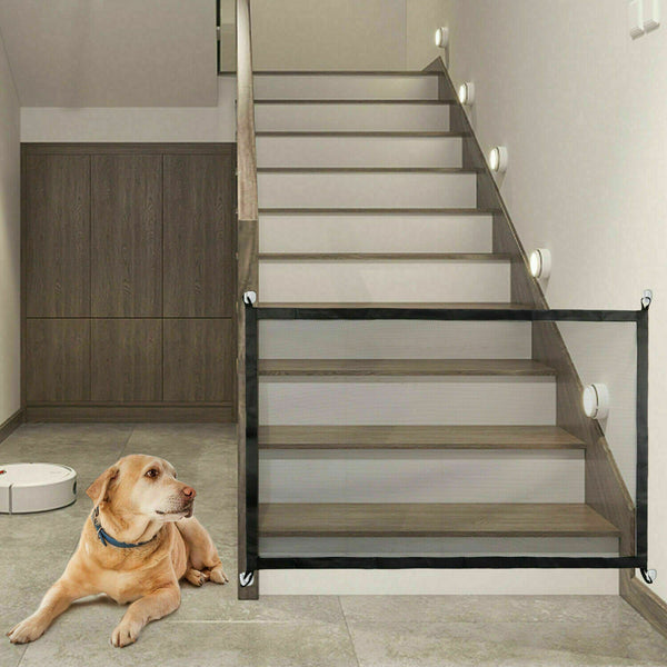 Portable Mesh Safety Gate