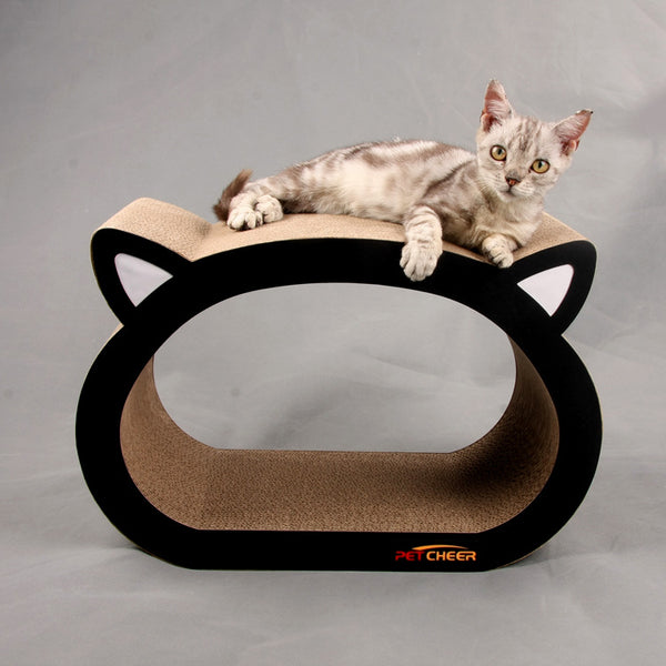 Cat Face Scratch Pad